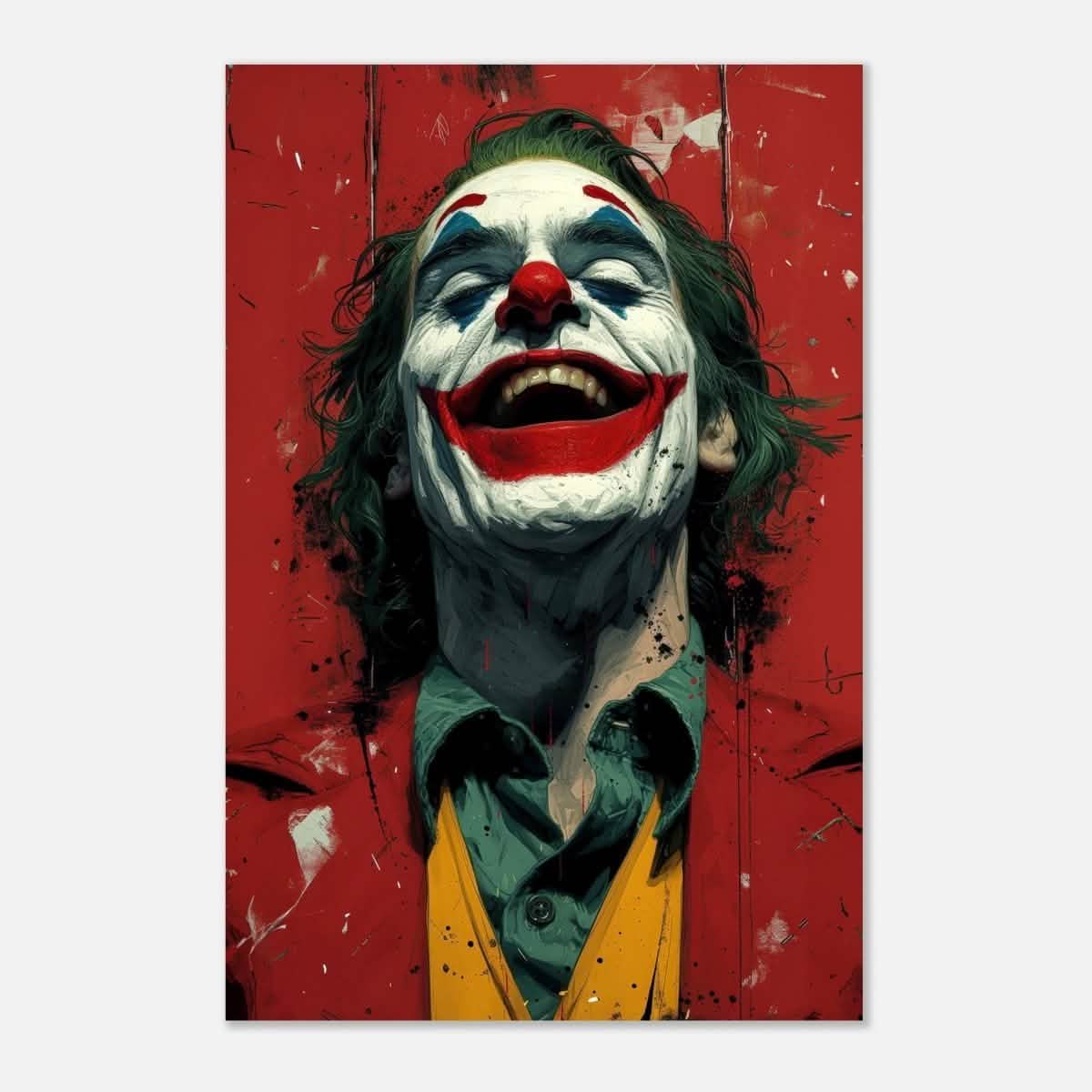 Da Vinci Pop Art Wall art Print | Joker - Aluminum Print - 50x75 cm / 20x30″ -