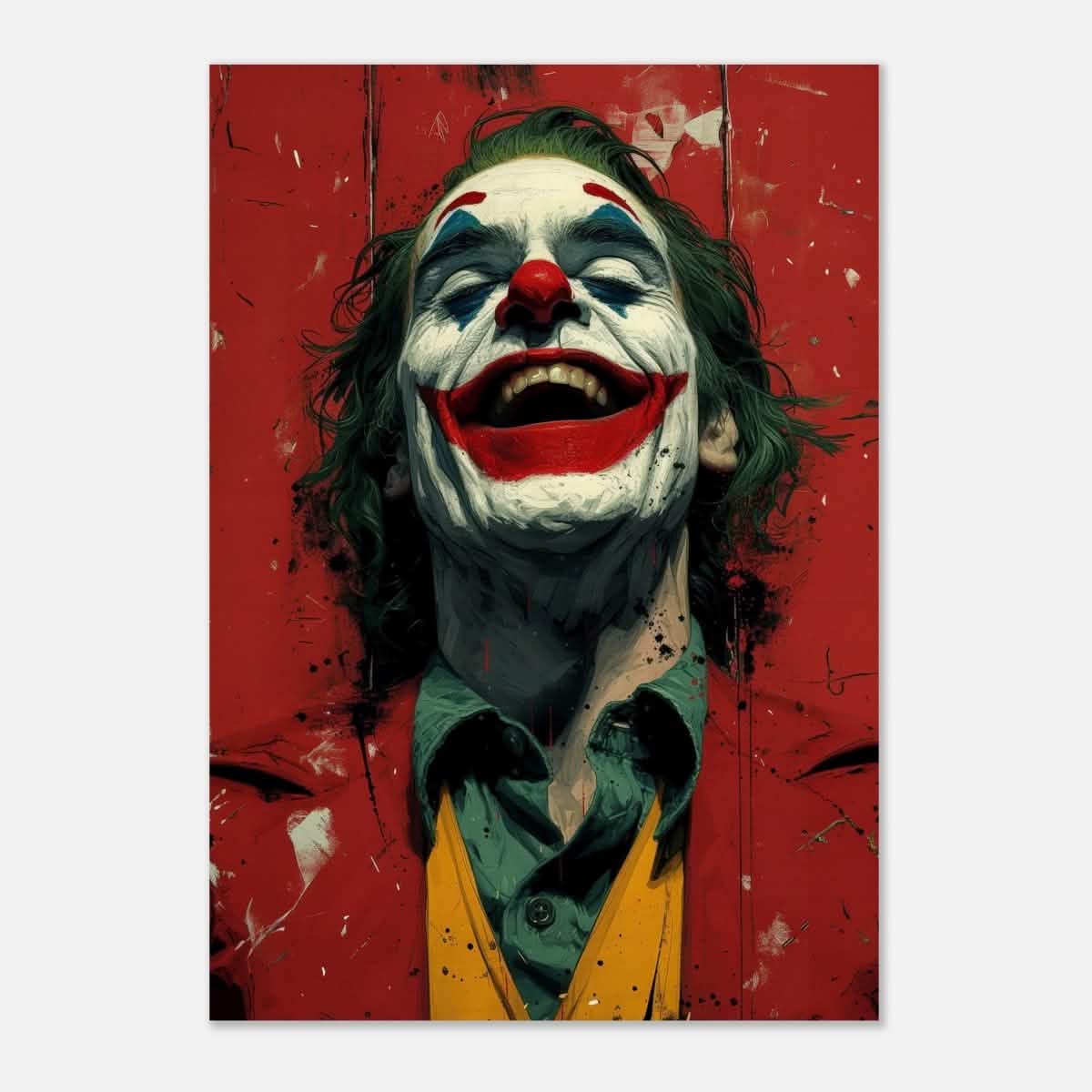 Da Vinci Pop Art Wall art Print | Joker - Wood Prints - 70x100 cm / 28x40″ -