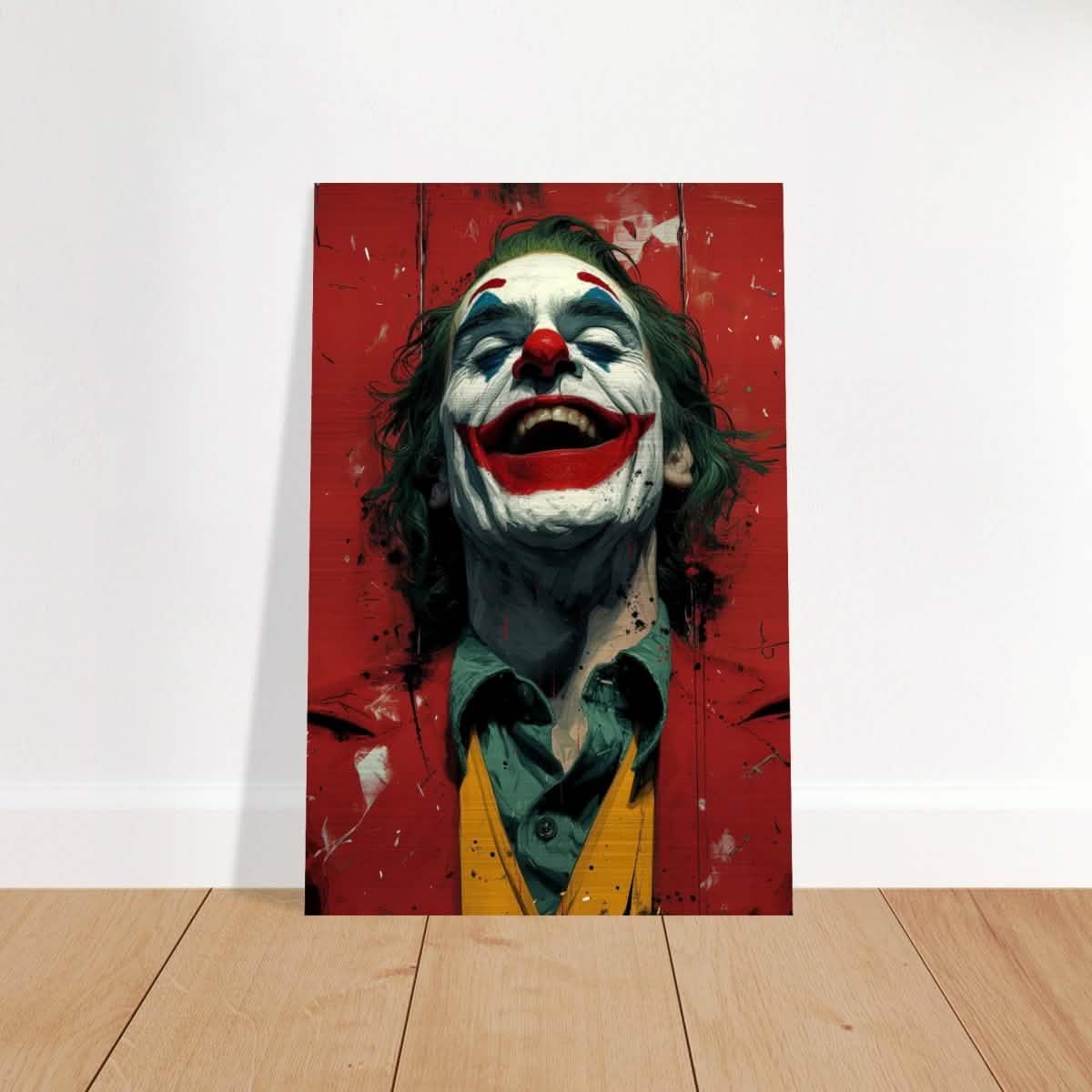 Da Vinci Pop Art Wall art Print | Joker - Brushed Aluminum Print - 50x75 cm / 20x30″ -