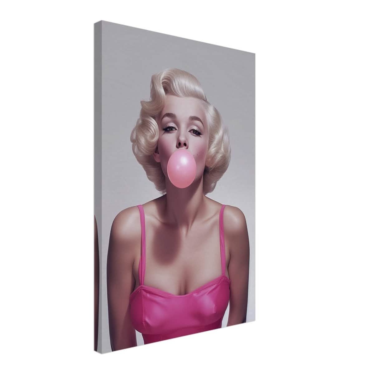 Da Vinci Pop Art Wall art print | Marilyn Monroe - Canvas - 40x60 cm / 16x24″ -