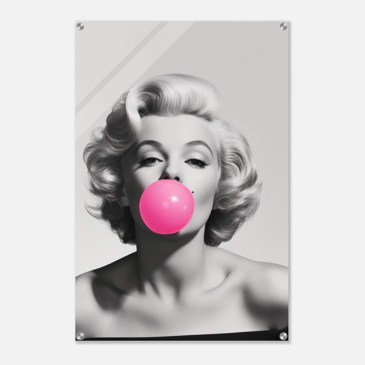 Da Vinci Pop Art Wall art print | Marilyn Monroe - Acrylic Print - 60x90 cm / 24x36″ -