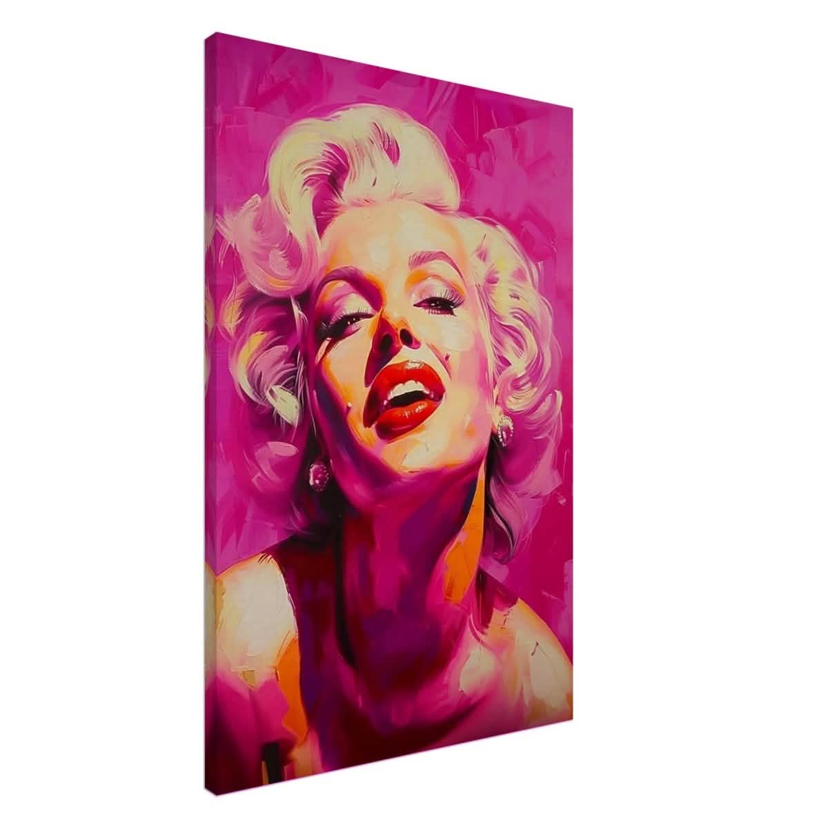 Da Vinci Pop Art Wall art print | Marilyn Monroe - Canvas - 60x90 cm / 24x36″ -
