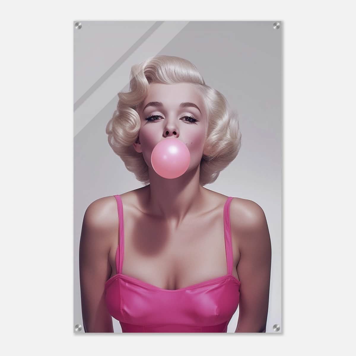 Da Vinci Pop Art Wall art print | Marilyn Monroe - Acrylic Print - 60x90 cm / 24x36″ -