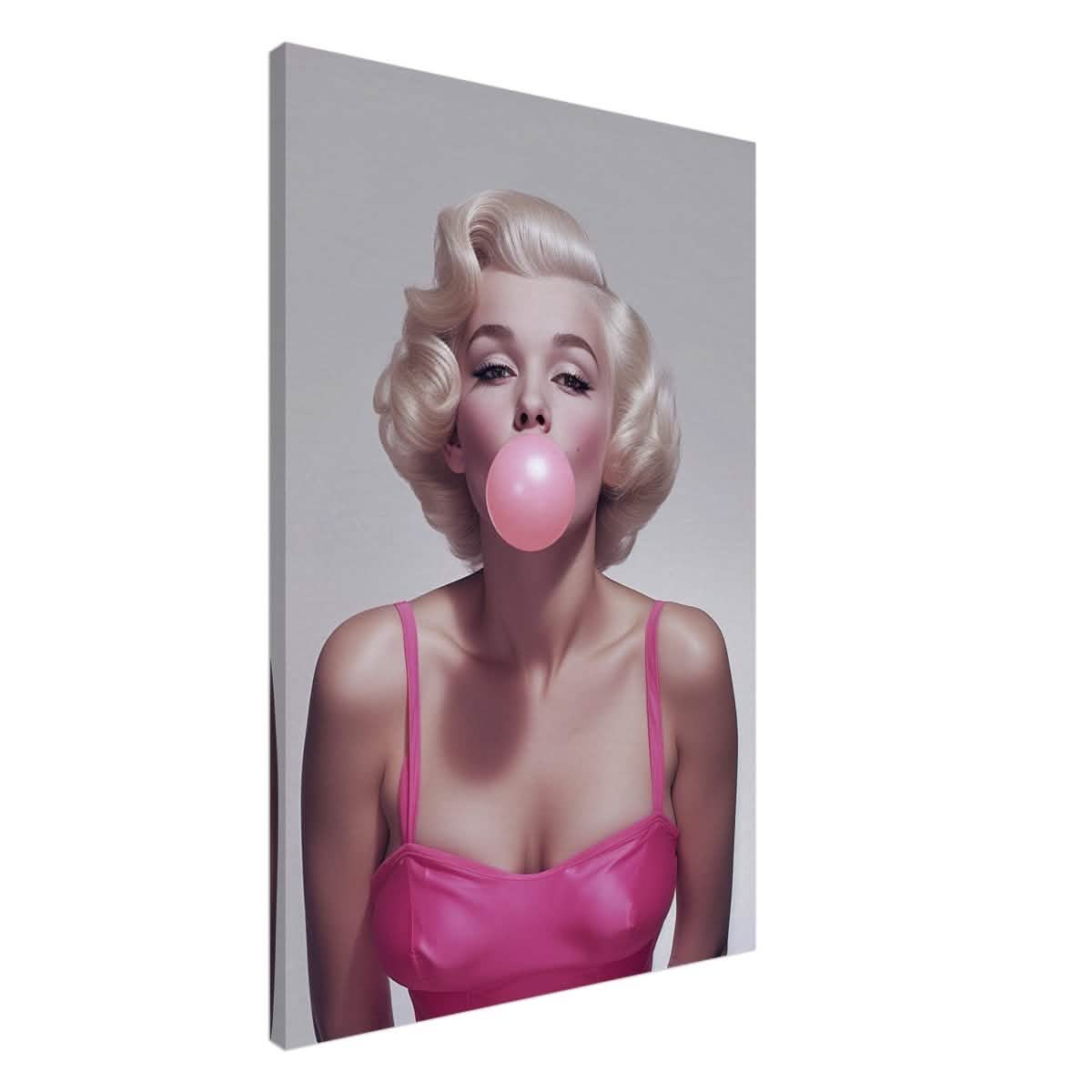 Da Vinci Pop Art Wall art print | Marilyn Monroe - Canvas - 60x90 cm / 24x36″ -