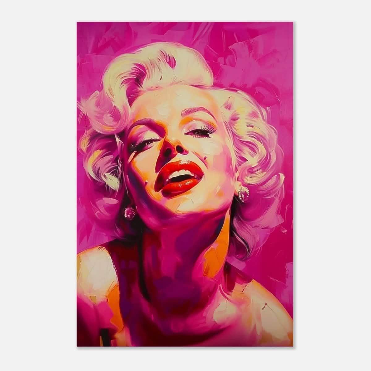 Da Vinci Pop Art Wall art print | Marilyn Monroe - Aluminum Print - 30x45 cm / 12x18″ -