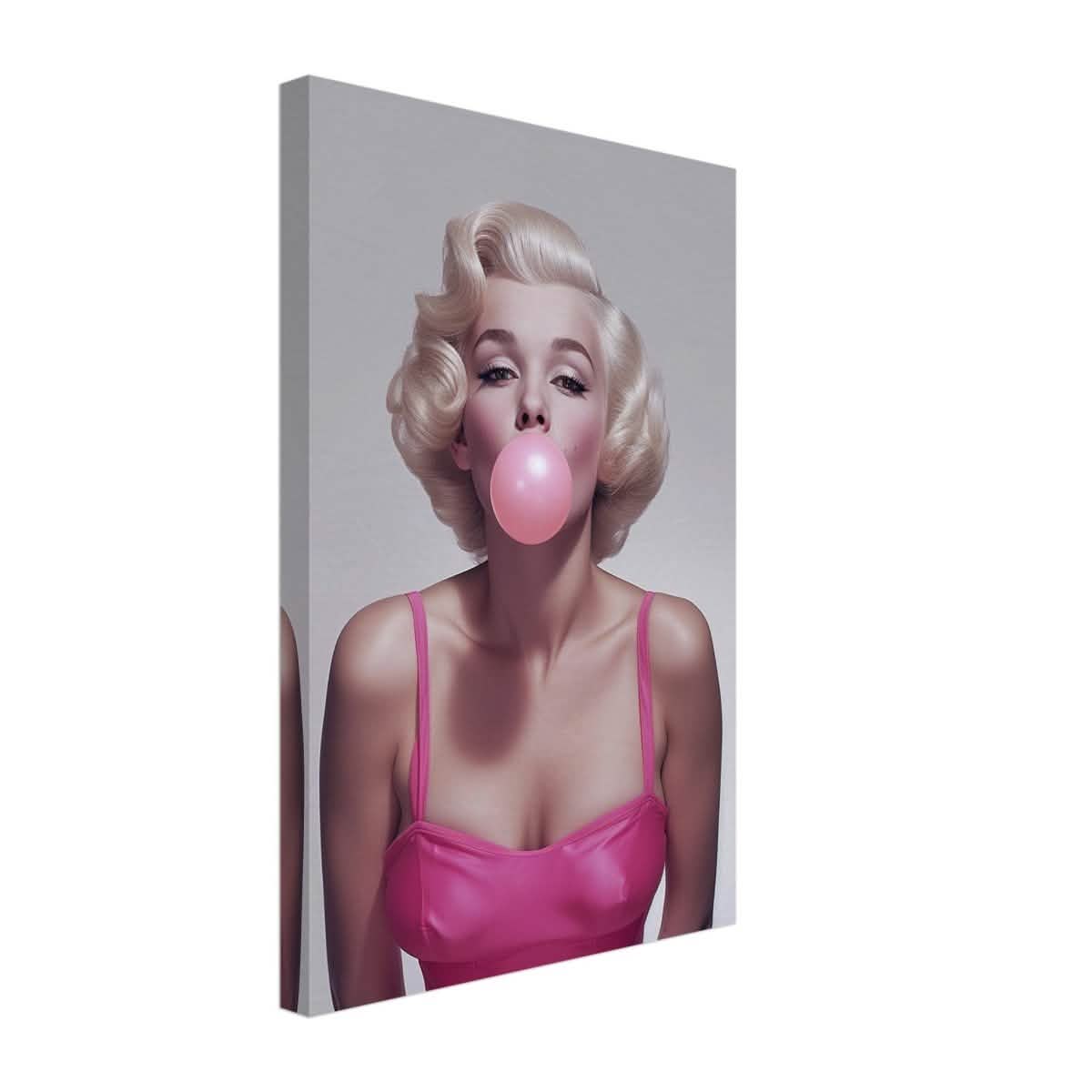 Da Vinci Pop Art Wall art print | Marilyn Monroe - Canvas - 30x45 cm / 12x18″ -