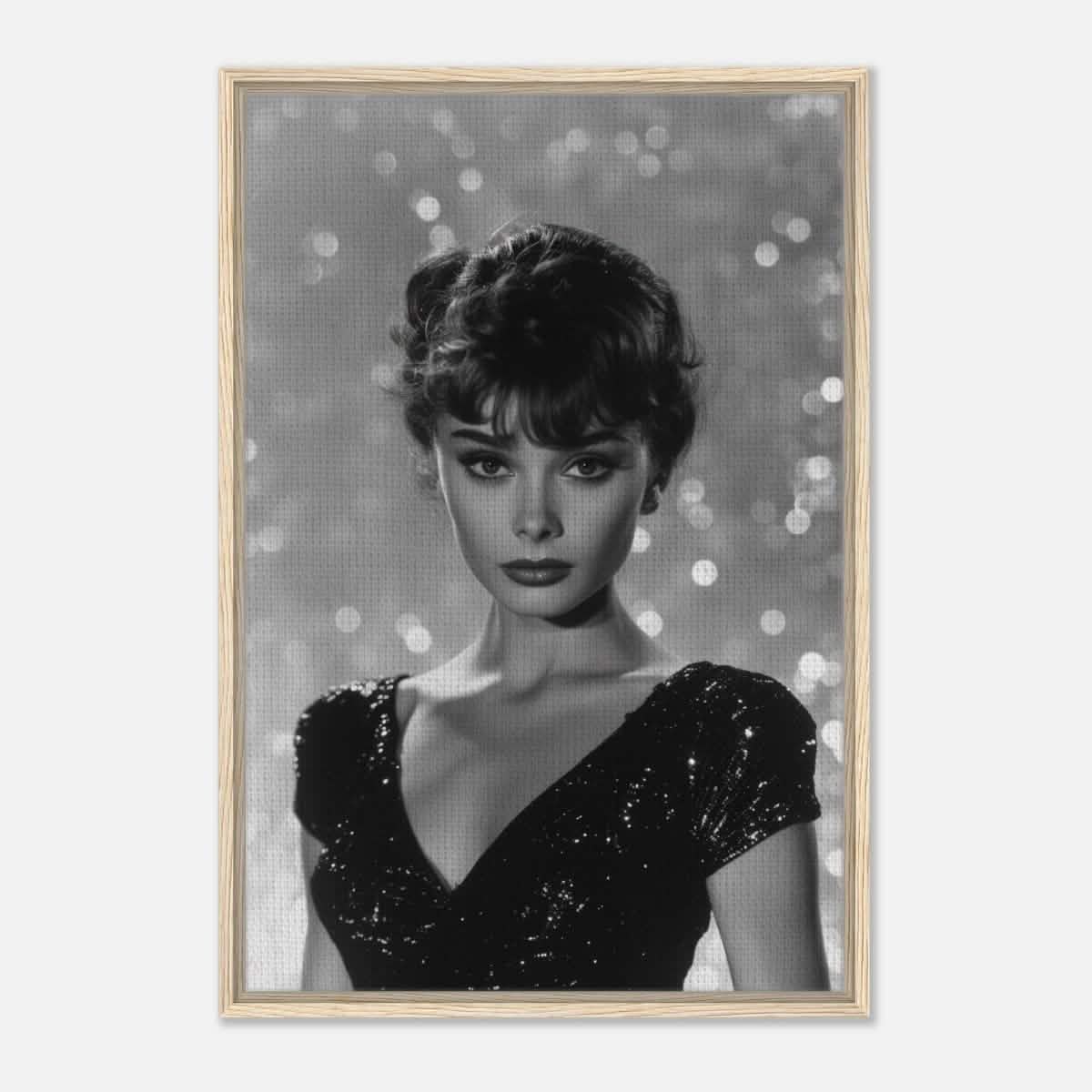 Da Vinci Pop Art Wall art print | Marilyn Monroe - Framed Canvas - 60x90 cm / 24x36″ - Wood frame