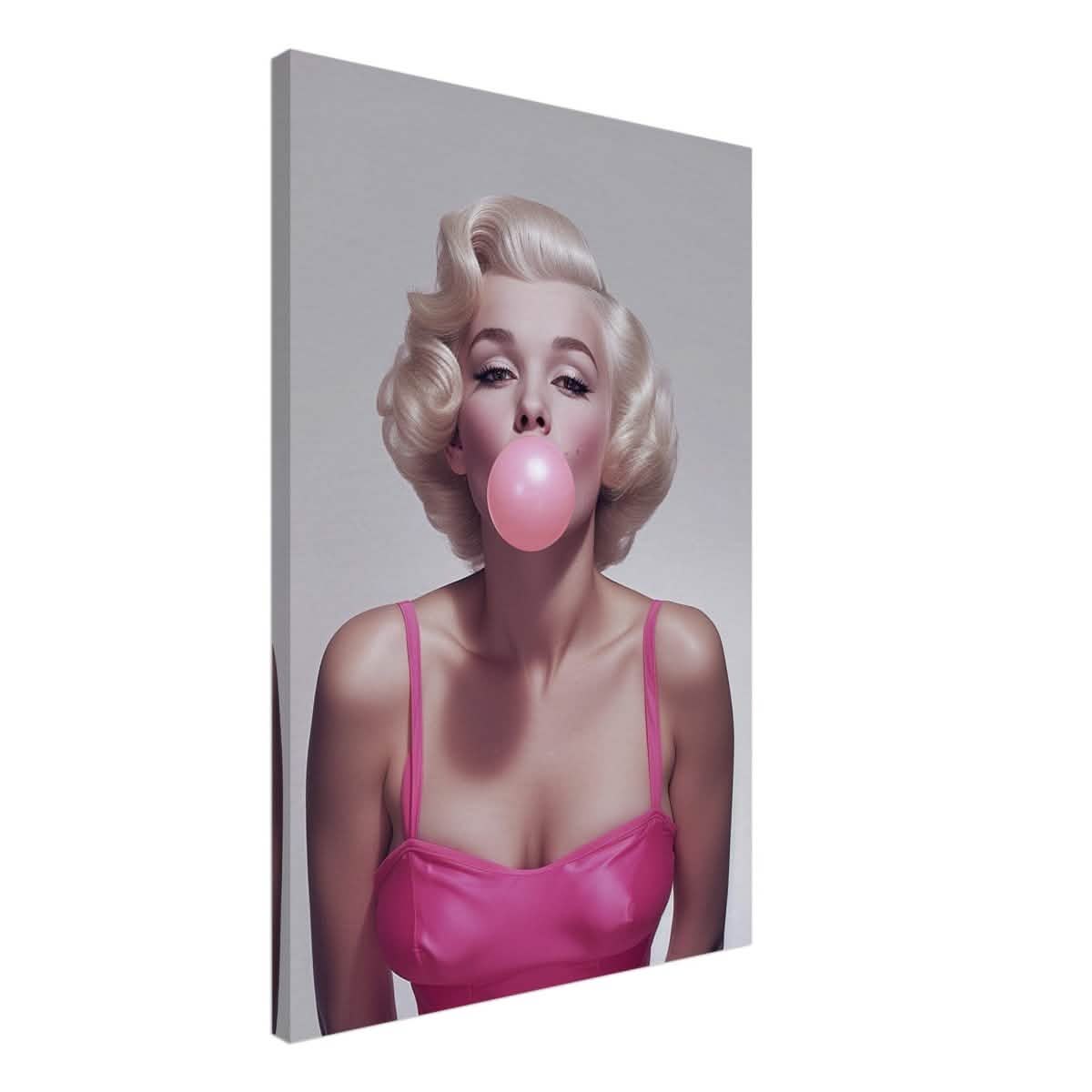 Da Vinci Pop Art Wall art print | Marilyn Monroe - Canvas - 50x75 cm / 20x30″ -