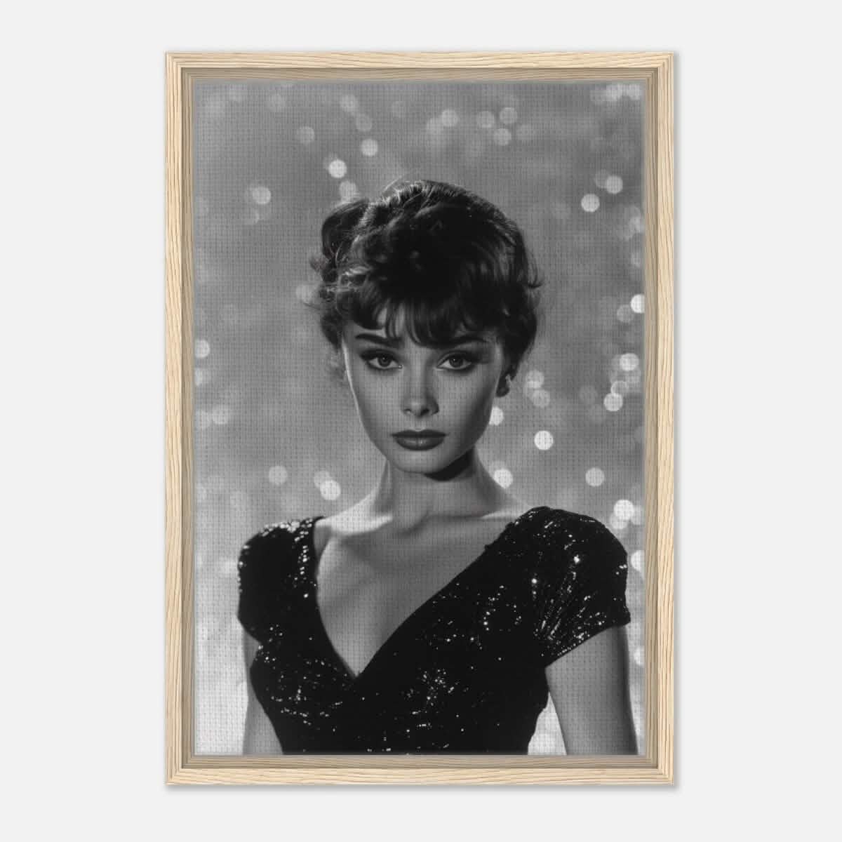 Da Vinci Pop Art Wall art print | Marilyn Monroe - Framed Canvas - 40x60 cm / 16x24″ - Wood frame