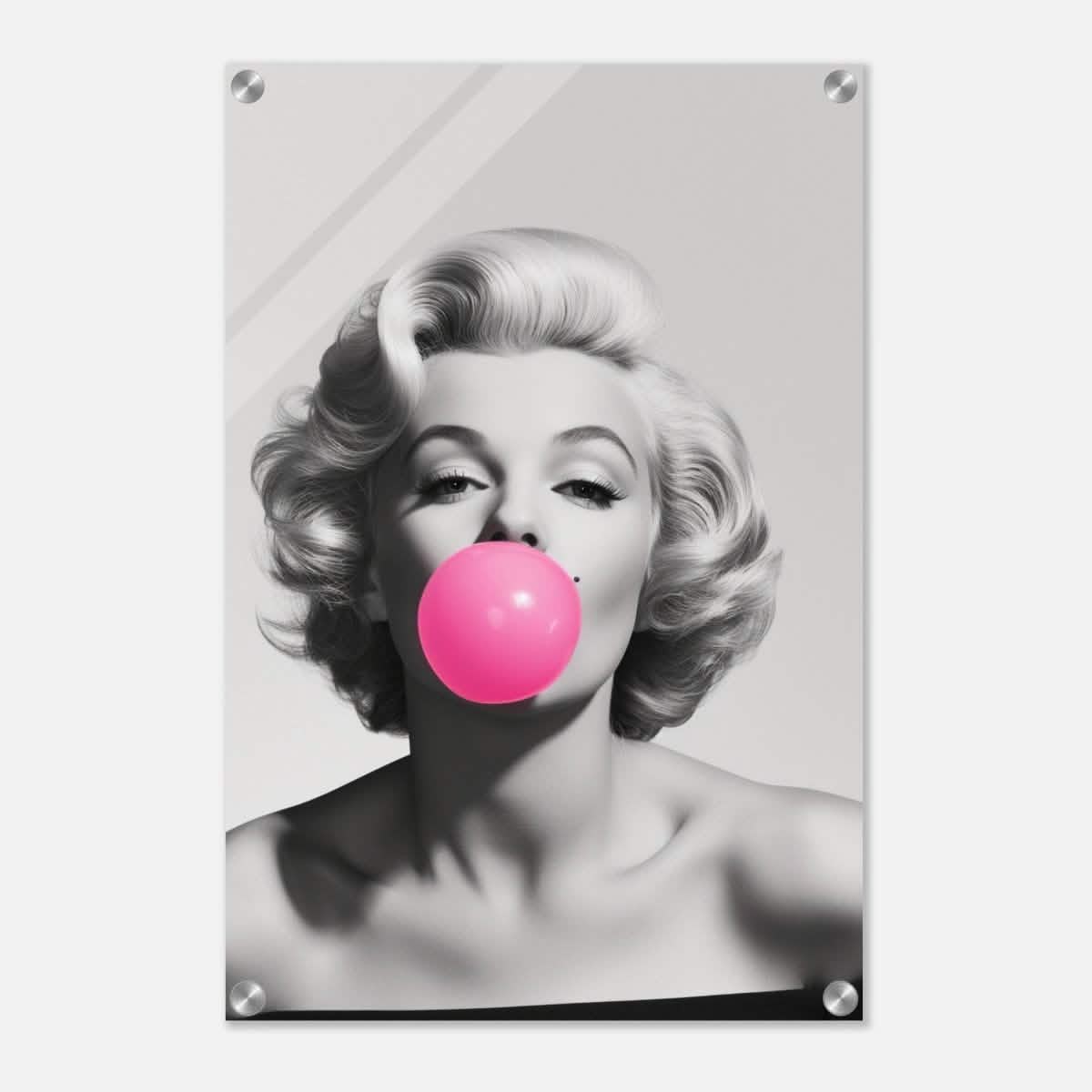 Da Vinci Pop Art Wall art print | Marilyn Monroe - Acrylic Print - 40x60 cm / 16x24″ -