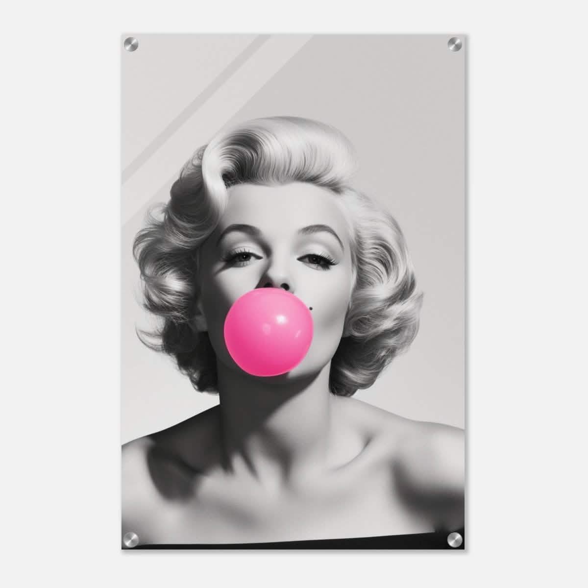 Da Vinci Pop Art Wall art print | Marilyn Monroe - Acrylic Print - 50x75 cm / 20x30″ -
