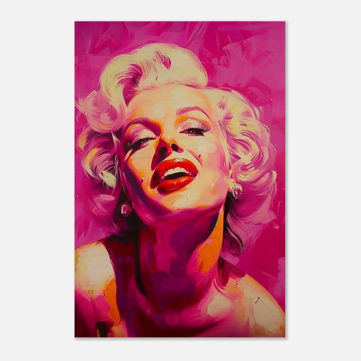 Da Vinci Pop Art Wall art print | Marilyn Monroe - Wood Prints - 30x45 cm / 12x18″ -