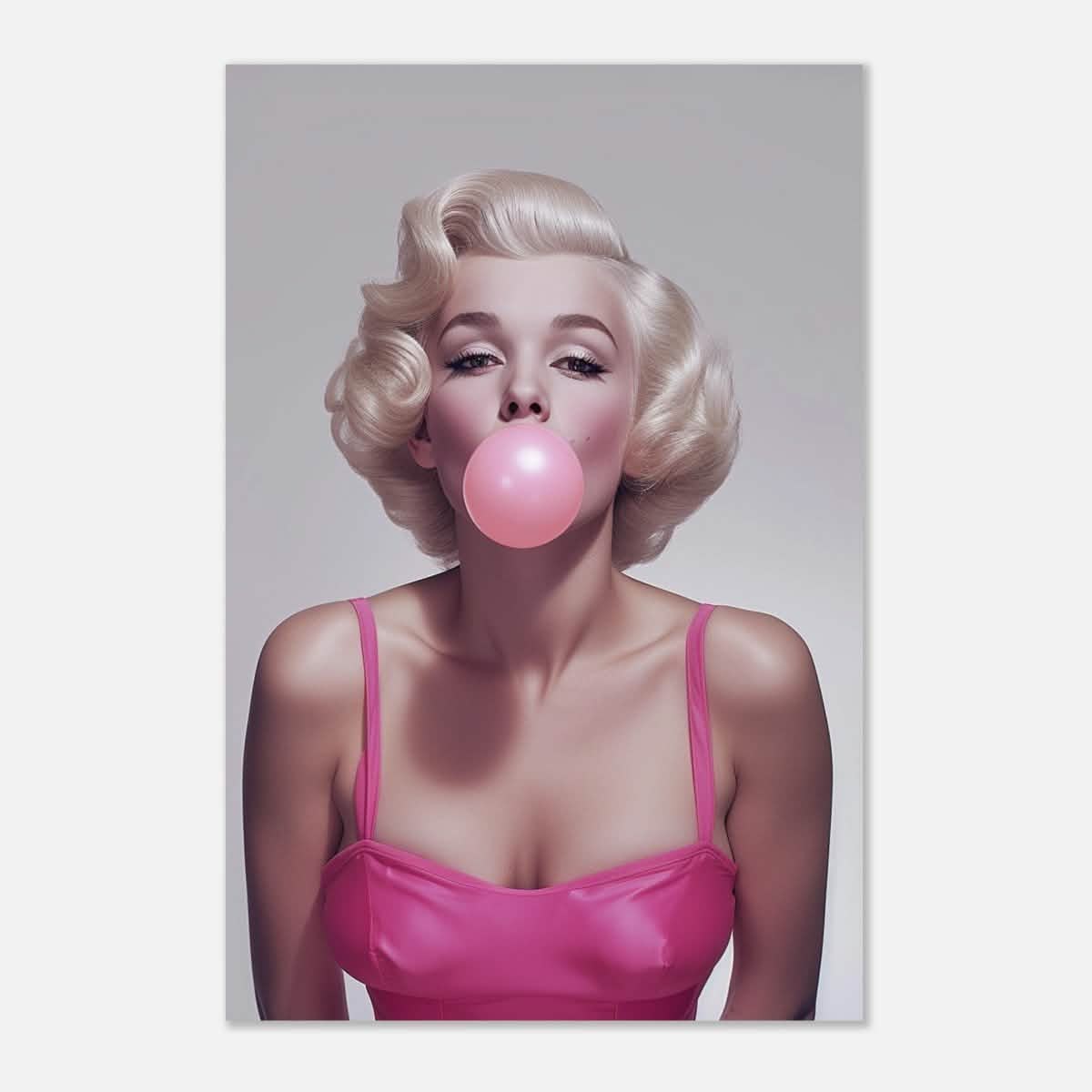 Da Vinci Pop Art Wall art print | Marilyn Monroe - Aluminum Print - 60x90 cm / 24x36″ -
