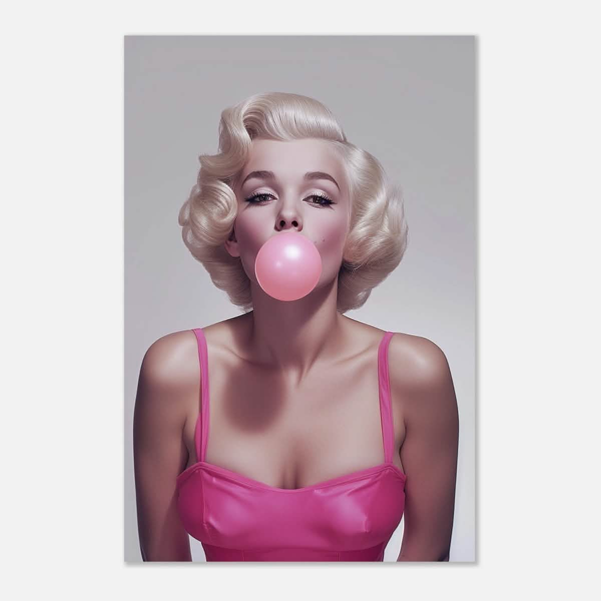 Da Vinci Pop Art Wall art print | Marilyn Monroe - Aluminum Print - 40x60 cm / 16x24″ -