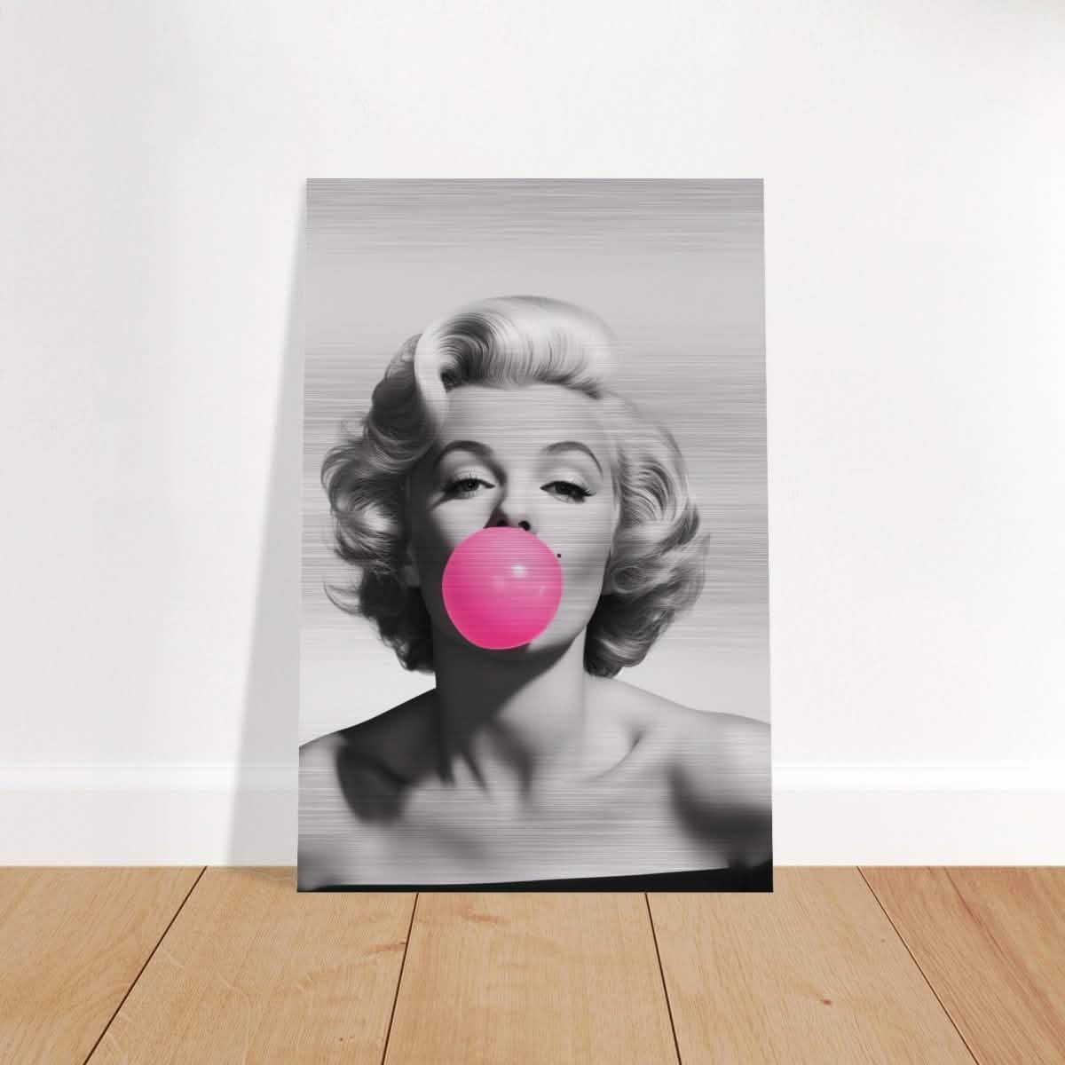 Da Vinci Pop Art Wall art print | Marilyn Monroe - Brushed Aluminum Print - 30x45 cm / 12x18″ -