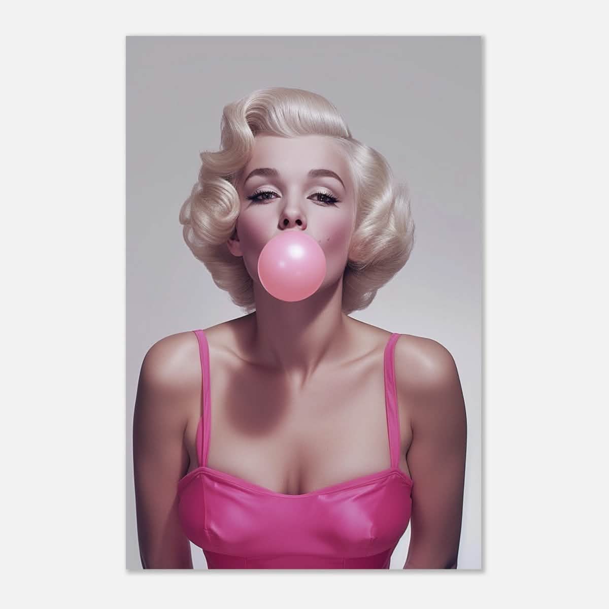 Da Vinci Pop Art Wall art print | Marilyn Monroe - Aluminum Print - 30x45 cm / 12x18″ -