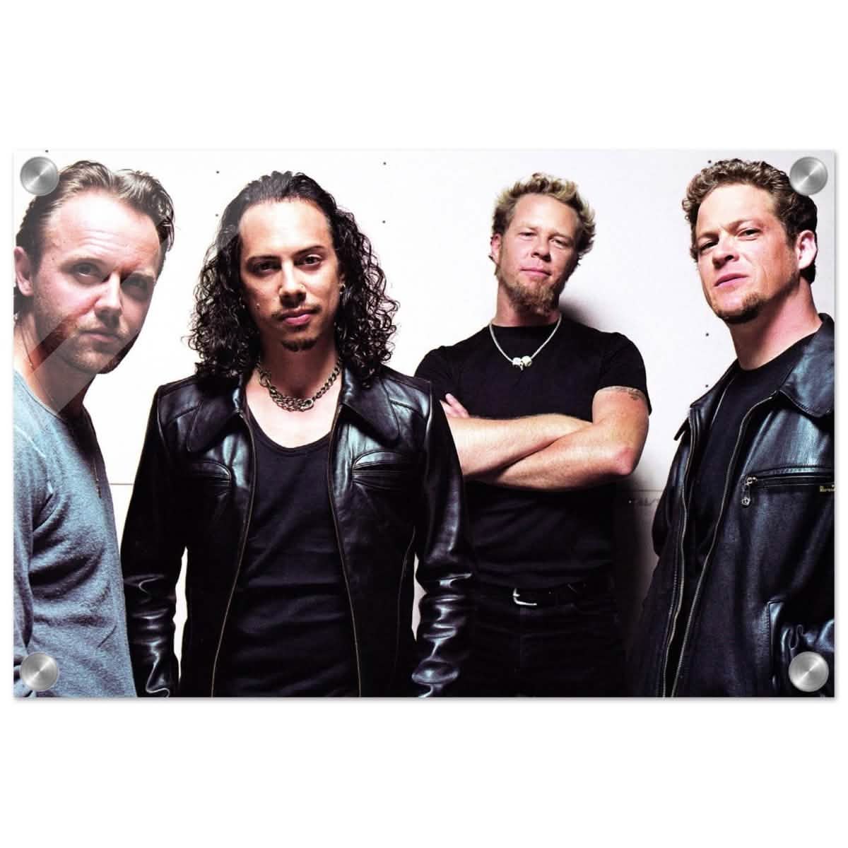 Da Vinci Pop Art Wall art print | Metallica - Acrylic Print - 30x45 cm / 12x18″ -