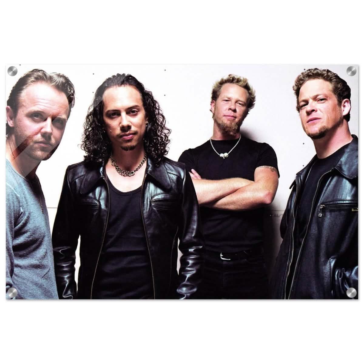 Da Vinci Pop Art Wall art print | Metallica - Acrylic Print - 50x75 cm / 20x30″ -