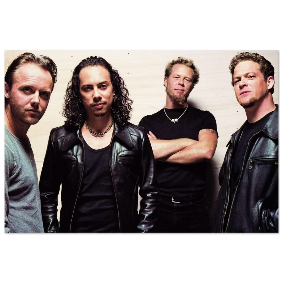 Da Vinci Pop Art Wall art print | Metallica - Wood Prints - 50x75 cm / 20x30″ -