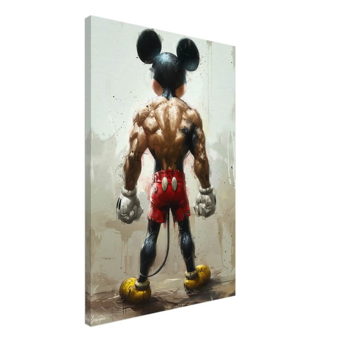 Da Vinci Pop Art Wall art print | Mickey Mouse - Canvas - 50x75 cm / 20x30″ -