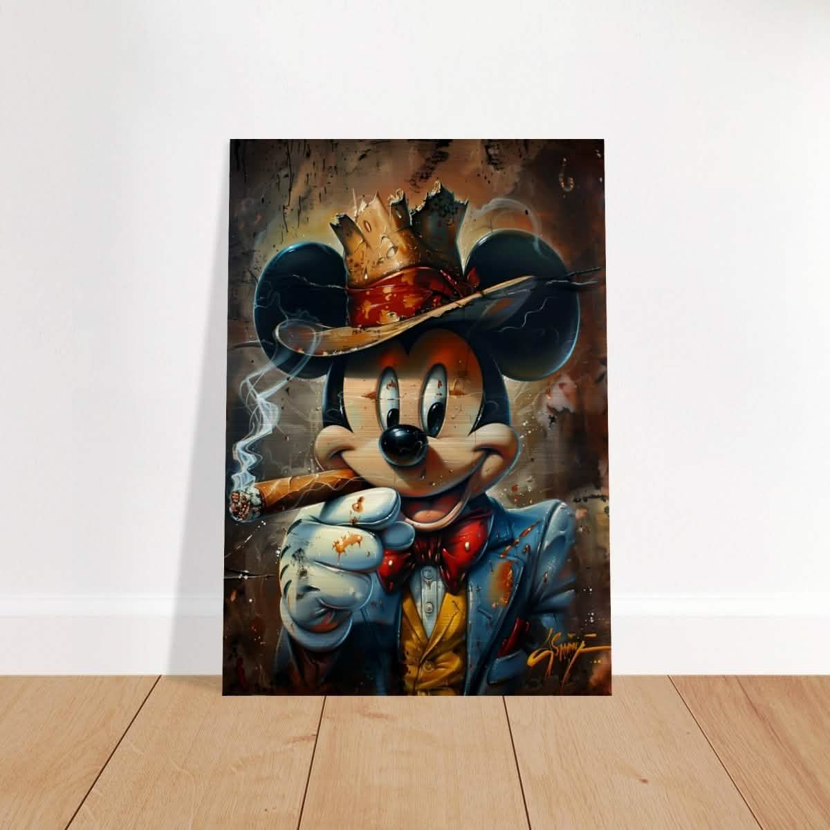 Da Vinci Pop Art Wall art print | Mickey Mouse - Acrylic Print - 30x45 cm / 12x18″ -