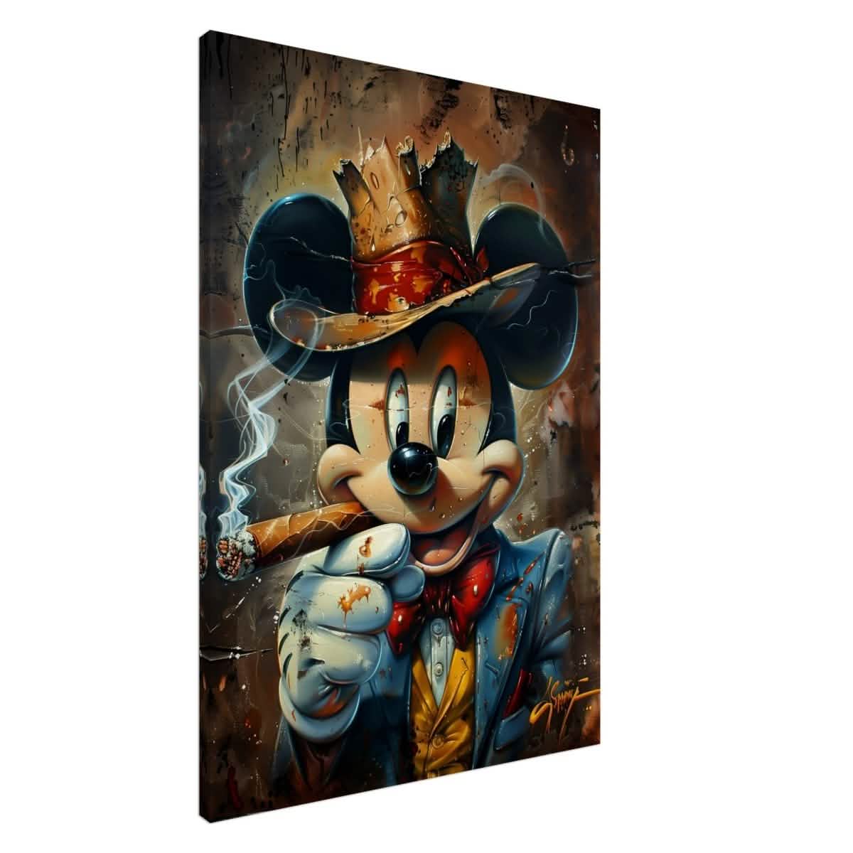 Da Vinci Pop Art Wall art print | Mickey Mouse - Acrylic Print - 30x45 cm / 12x18″ -