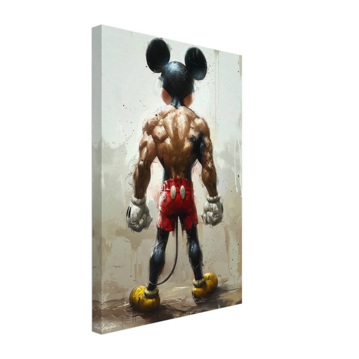 Da Vinci Pop Art Wall art print | Mickey Mouse - Canvas - 30x45 cm / 12x18″ -