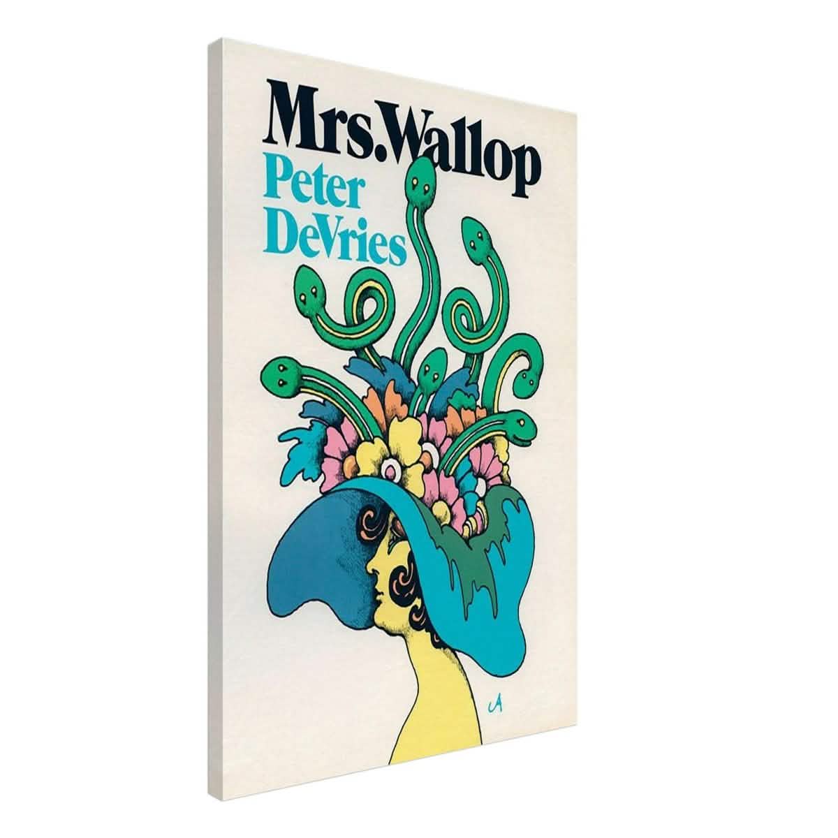 Da Vinci Pop Art Wall art print | Mrs. Wallop - Canvas - 50x75 cm / 20x30″ - Slim