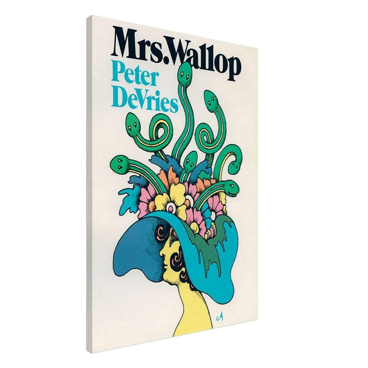 Da Vinci Pop Art Wall art print | Mrs. Wallop - Canvas - 70x100 cm / 28x40″ - Thick