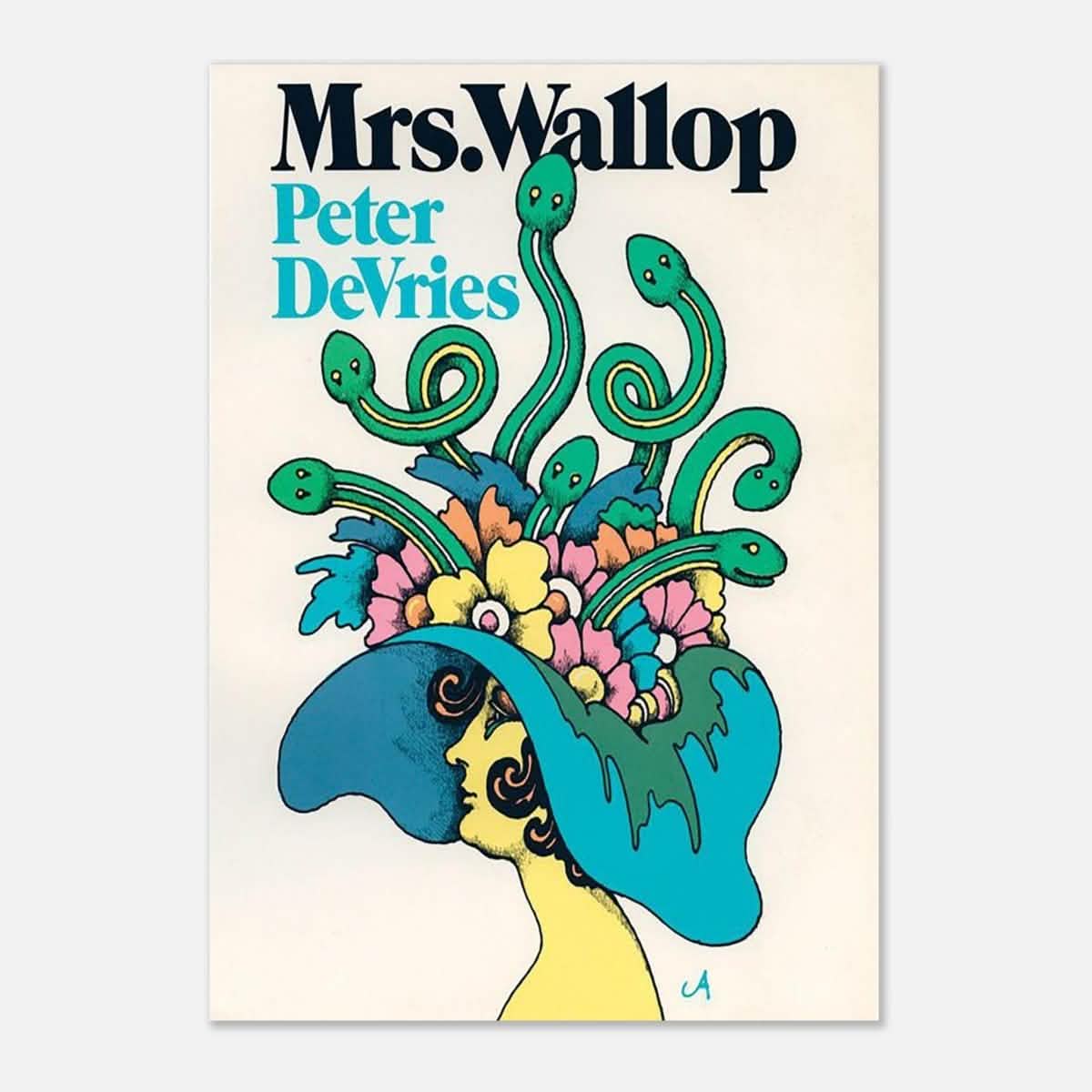 Da Vinci Pop Art Wall art print | Mrs. Wallop - Aluminum Print - 70x100 cm / 28x40″ -