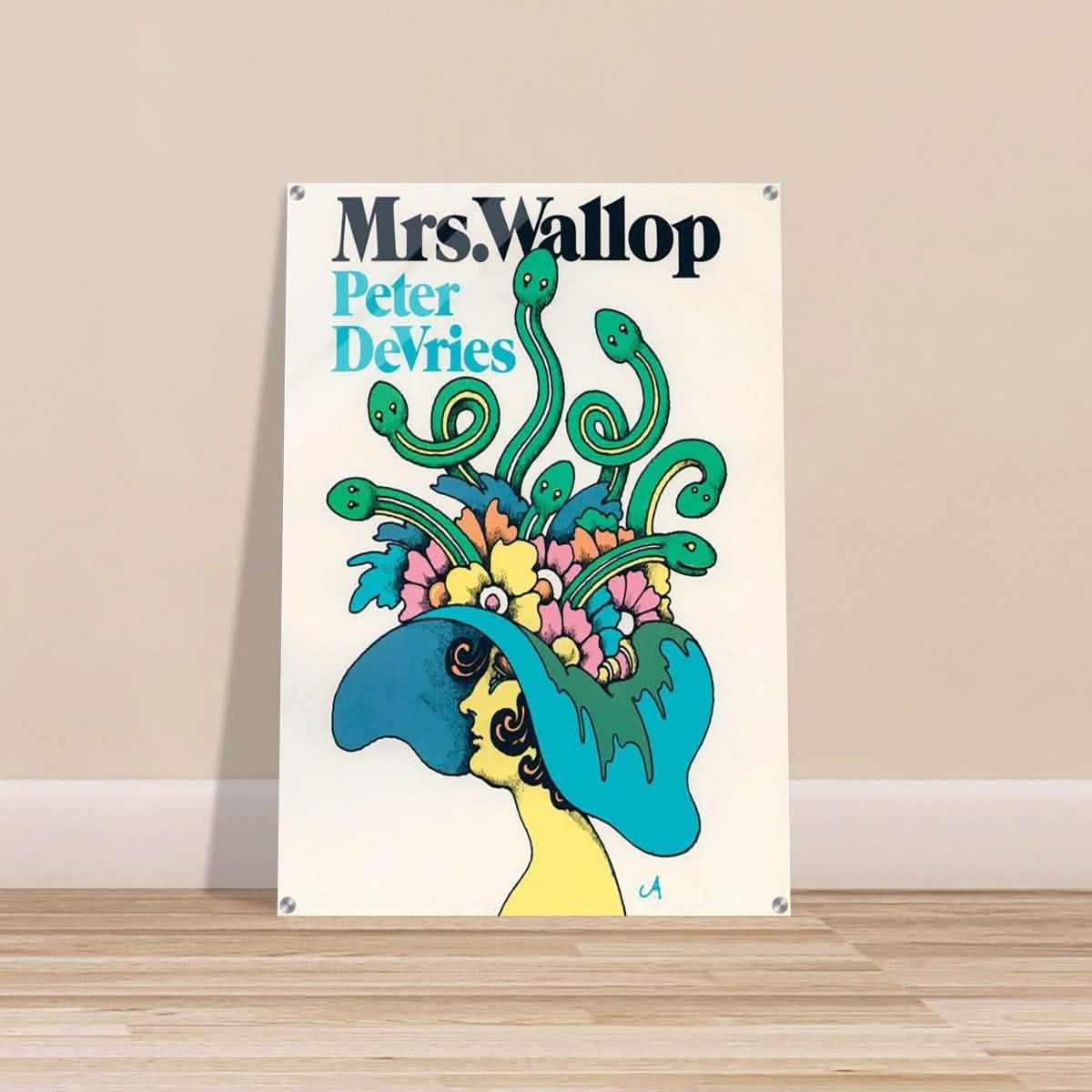 Da Vinci Pop Art Wall art print | Mrs. Wallop - Acrylic Print - 70x100 cm / 28x40″ -