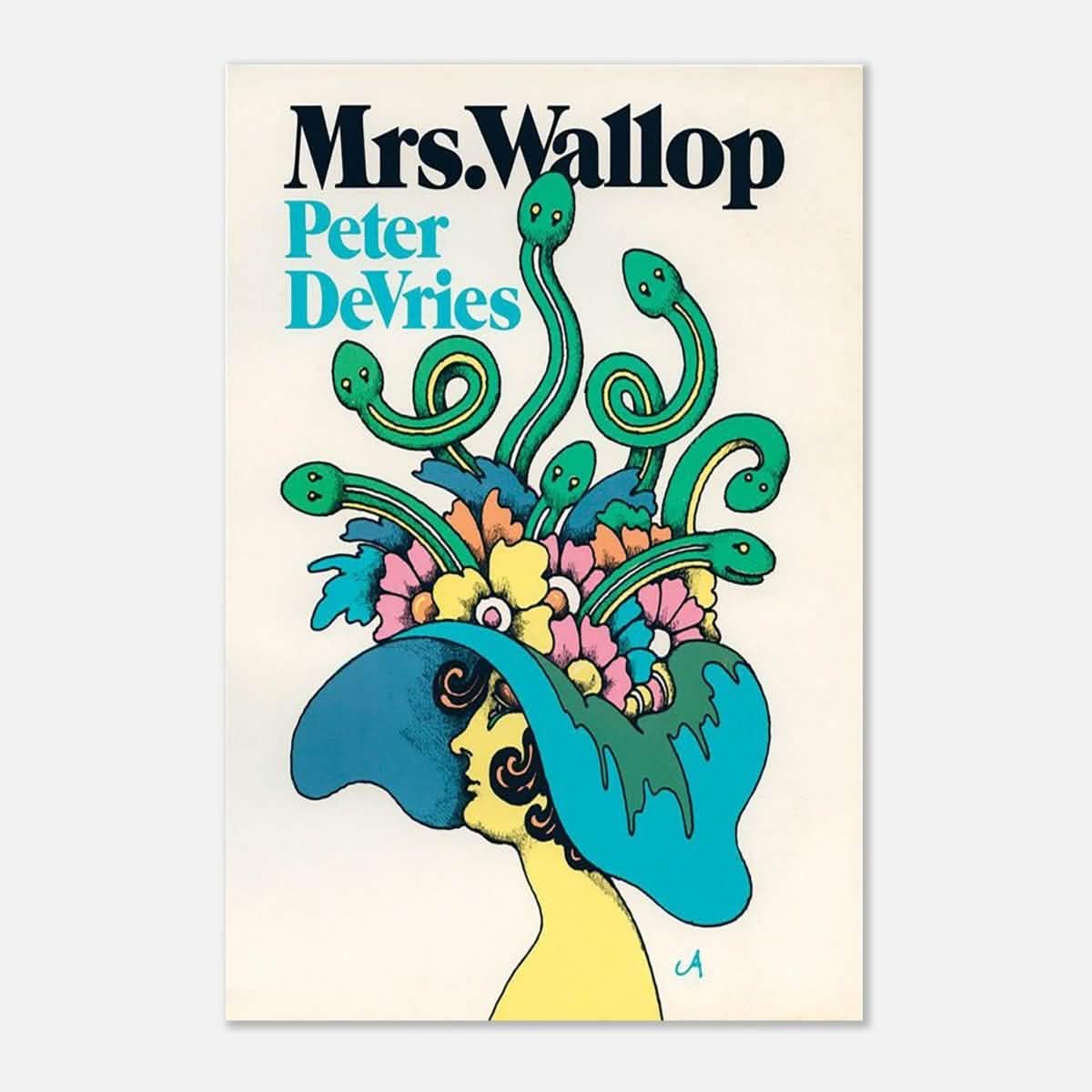 Da Vinci Pop Art Wall art print | Mrs. Wallop - Aluminum Print - 30x45 cm / 12x18″ -