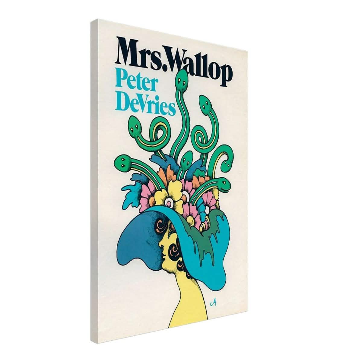 Da Vinci Pop Art Wall art print | Mrs. Wallop - Canvas - 50x75 cm / 20x30″ - Thick