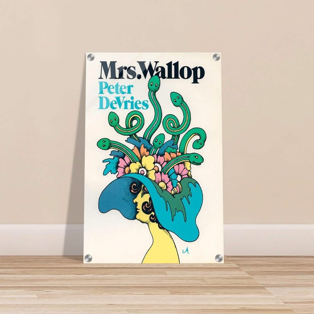 Da Vinci Pop Art Wall art print | Mrs. Wallop - Acrylic Print - 40x60 cm / 16x24″ -