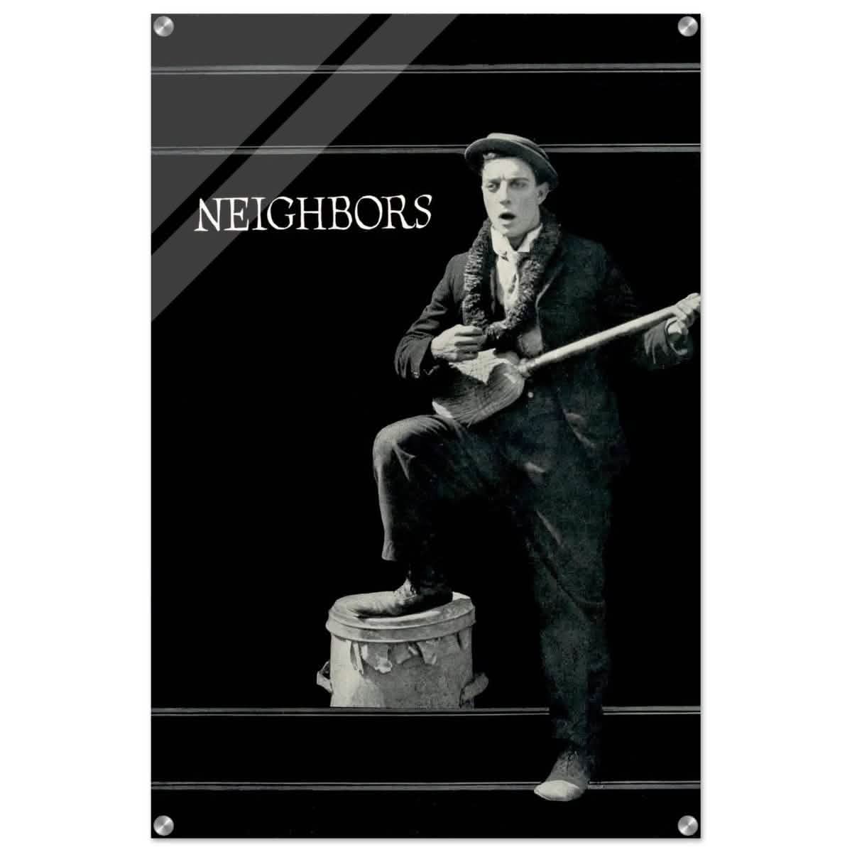 Da Vinci Pop Art Wall art print | Neighbors 1920 - Acrylic Print - 60x90 cm / 24x36″ -