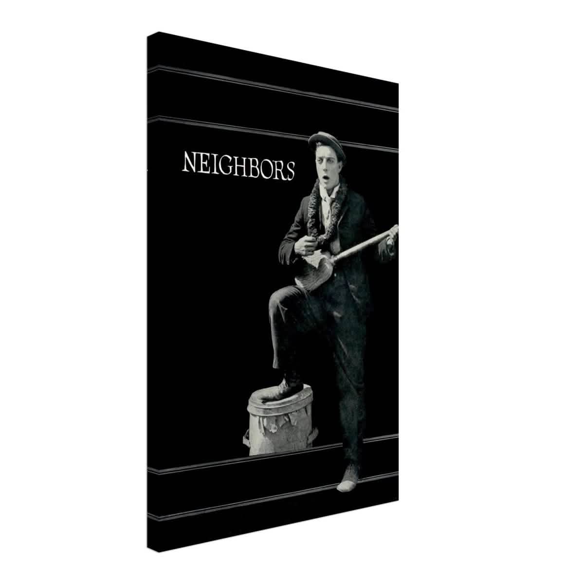 Da Vinci Pop Art Wall art print | Neighbors 1920 - Canvas - 40x60 cm / 16x24″ -