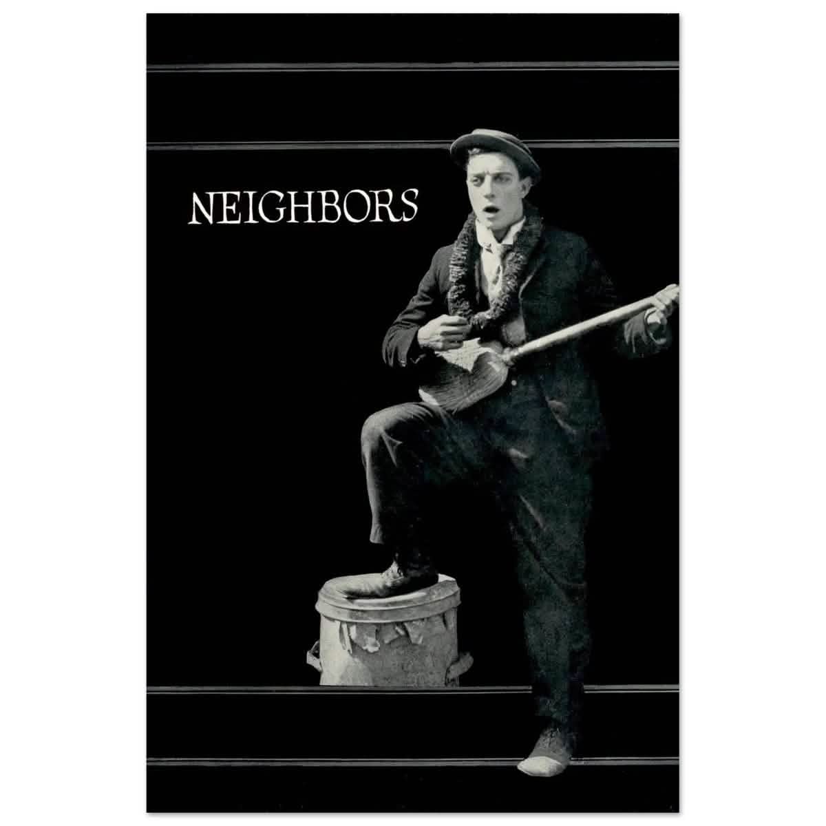 Da Vinci Pop Art Wall art print | Neighbors 1920 - Aluminum Print - 30x45 cm / 12x18″ -