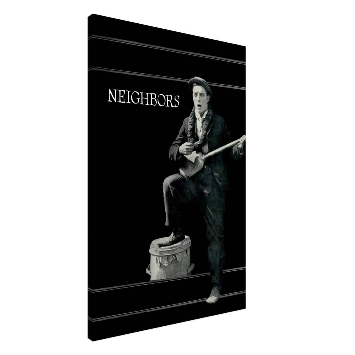 Da Vinci Pop Art Wall art print | Neighbors 1920 - Canvas - 60x90 cm / 24x36″ -