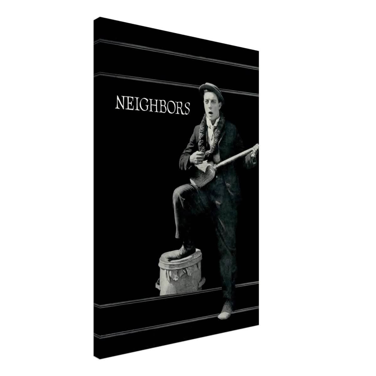 Da Vinci Pop Art Wall art print | Neighbors 1920 - Canvas - 50x75 cm / 20x30″ -