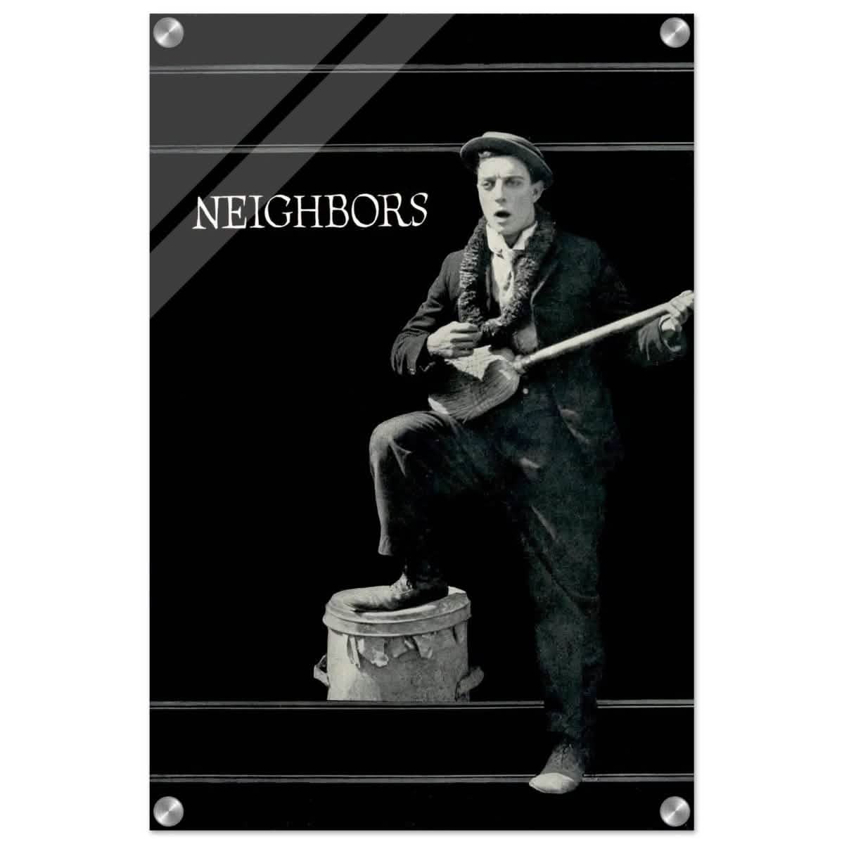 Da Vinci Pop Art Wall art print | Neighbors 1920 - Acrylic Print - 40x60 cm / 16x24″ -