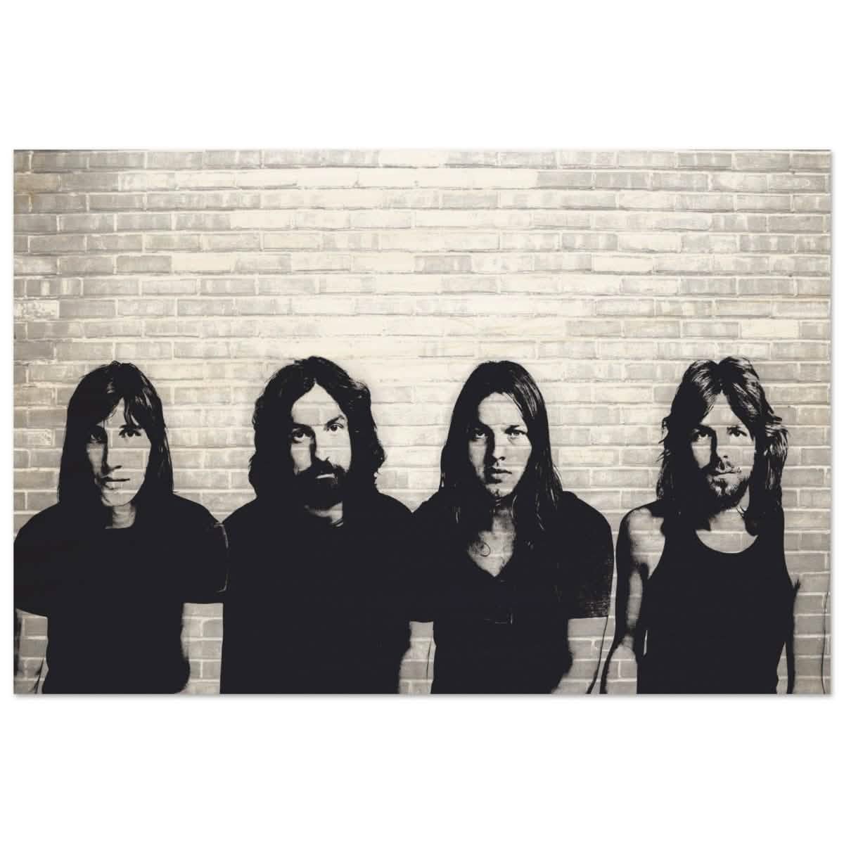 Da Vinci Pop Art Wall art print | Pink Floyd - Wood Prints - 50x75 cm / 20x30″ -