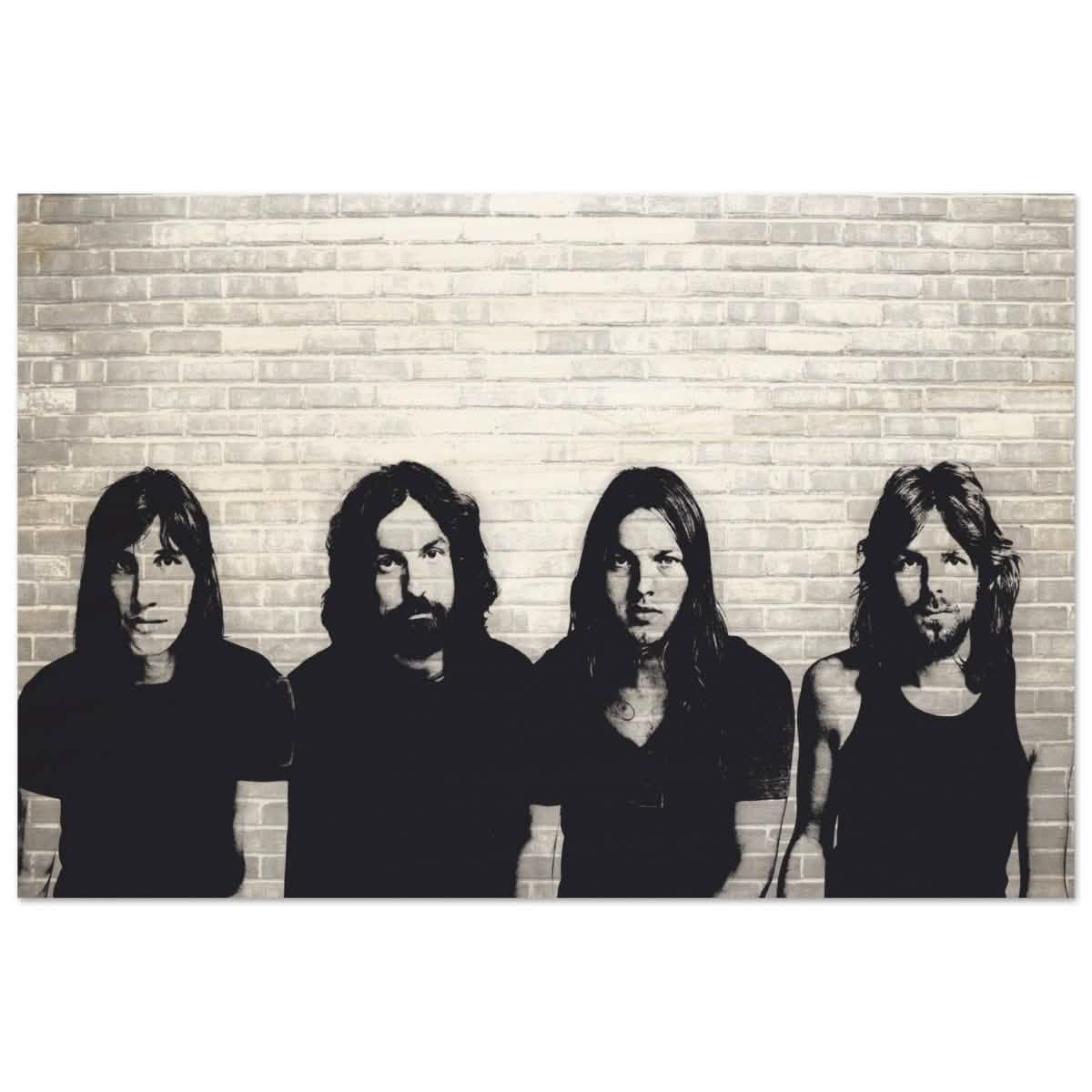 Da Vinci Pop Art Wall art print | Pink Floyd - Wood Prints - 40x60 cm / 16x24″ -