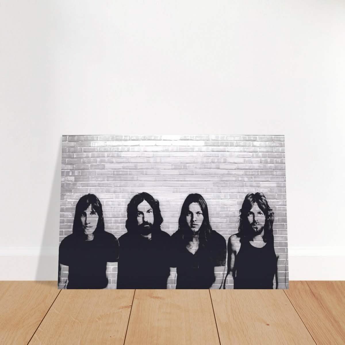 Da Vinci Pop Art Wall art print | Pink Floyd - Brushed Aluminum Print - 30x45 cm / 12x18″ -