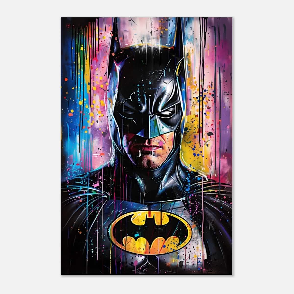 Da Vinci Pop Art Wall art print | Pop Art | Batman - Aluminum Print - 30x45 cm / 12x18″ -