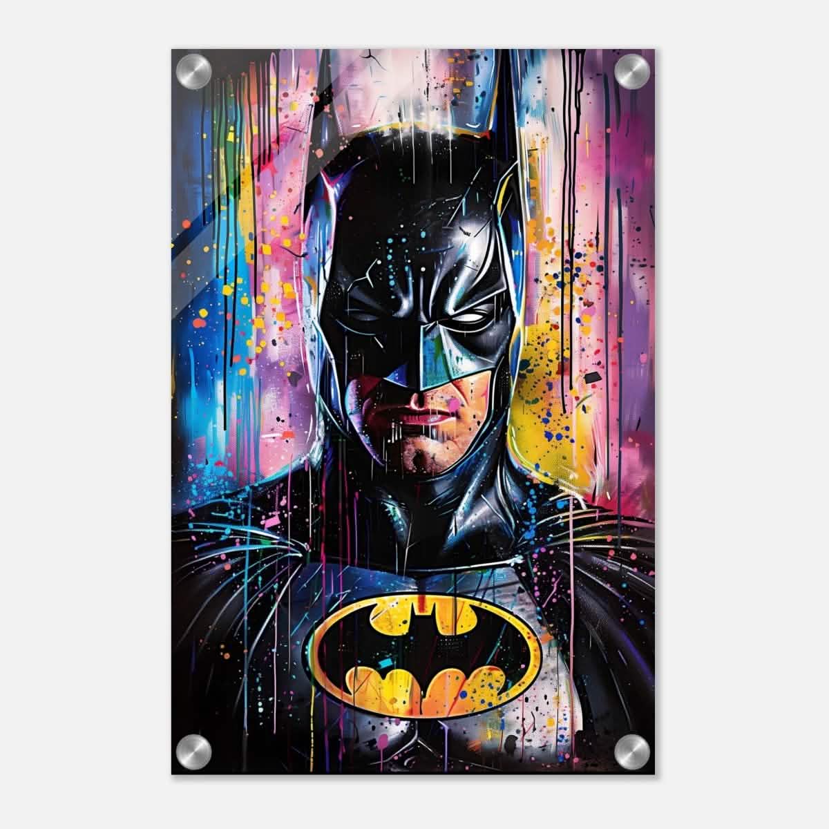 Da Vinci Pop Art Wall art print | Pop Art | Batman - Acrylic Print - 30x45 cm / 12x18″ -