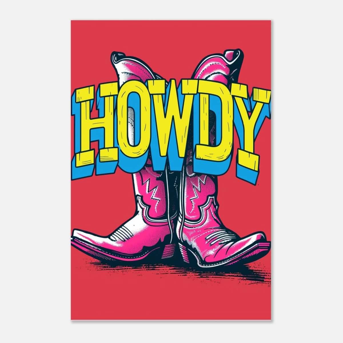 Da Vinci Pop Art Wall art print | Pop Art | Howdy - Aluminum Print - 30x45 cm / 12x18″ -