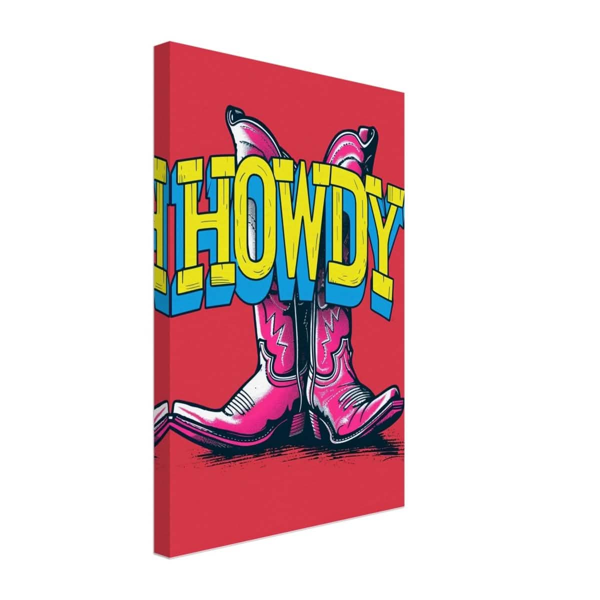 Da Vinci Pop Art Wall art print | Pop Art | Howdy - Canvas - 30x45 cm / 12x18″ -