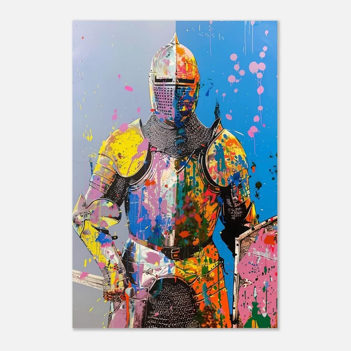 Da Vinci Pop Art Wall art print | Pop Art - Aluminum Print - 30x45 cm / 12x18″ -