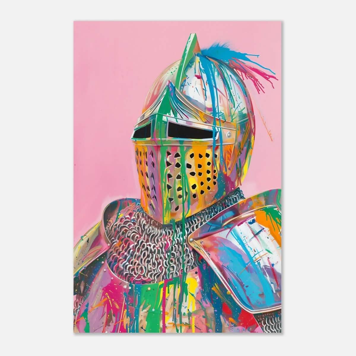 Da Vinci Pop Art Wall art print | Pop Art - Aluminum Print - 30x45 cm / 12x18″ -