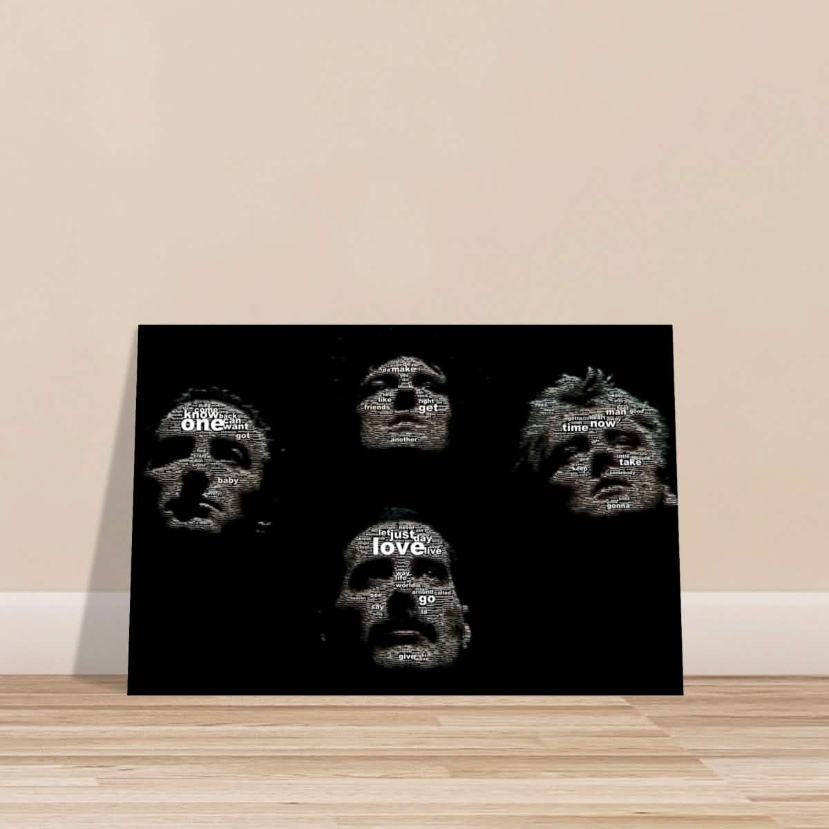 Da Vinci Pop Art wall art print | Queen | Rock Music - Aluminum Print - 30x45 cm / 12x18″ -